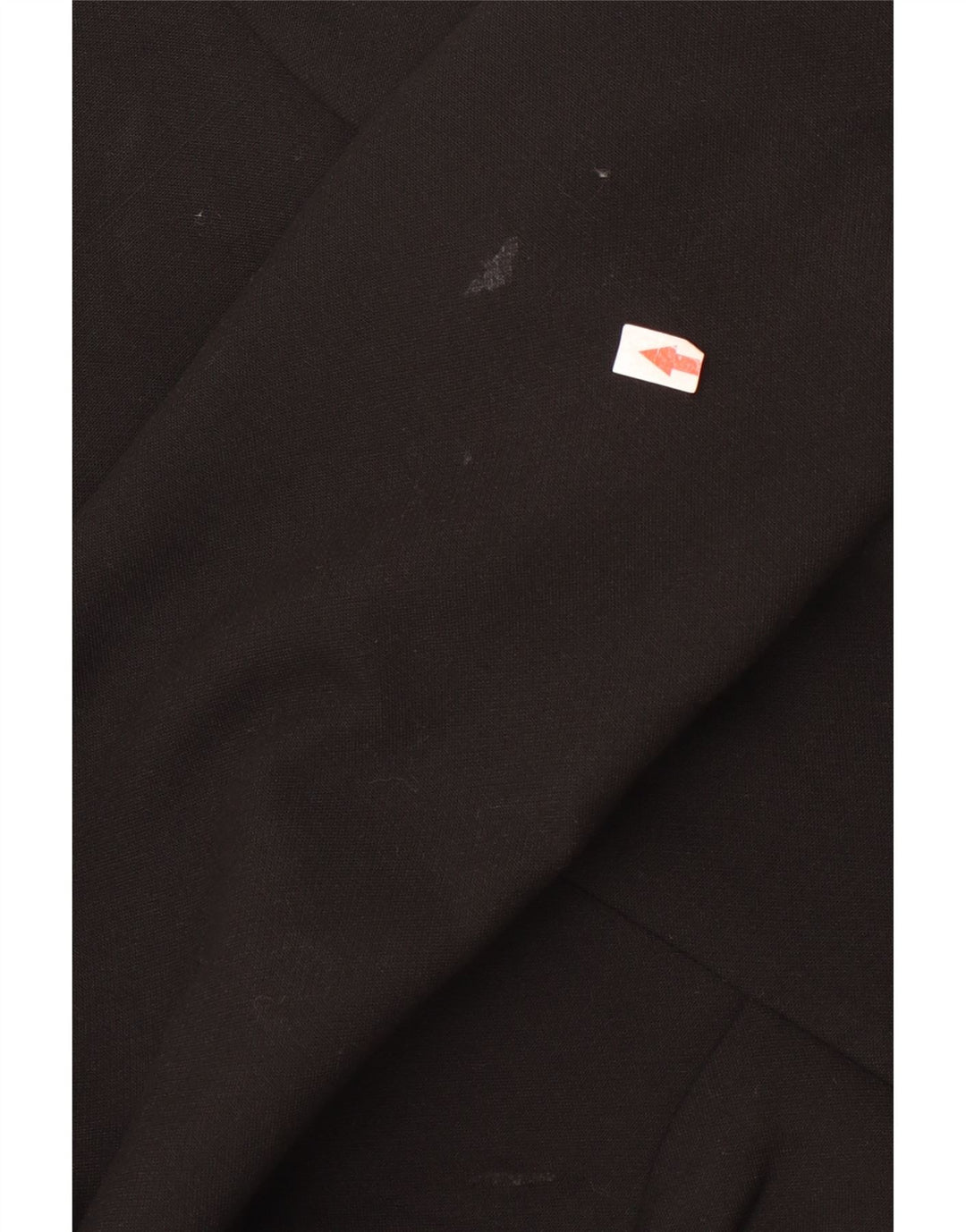 Damski dwurzędowy płaszcz Zara UK 12, średni czarny poliester