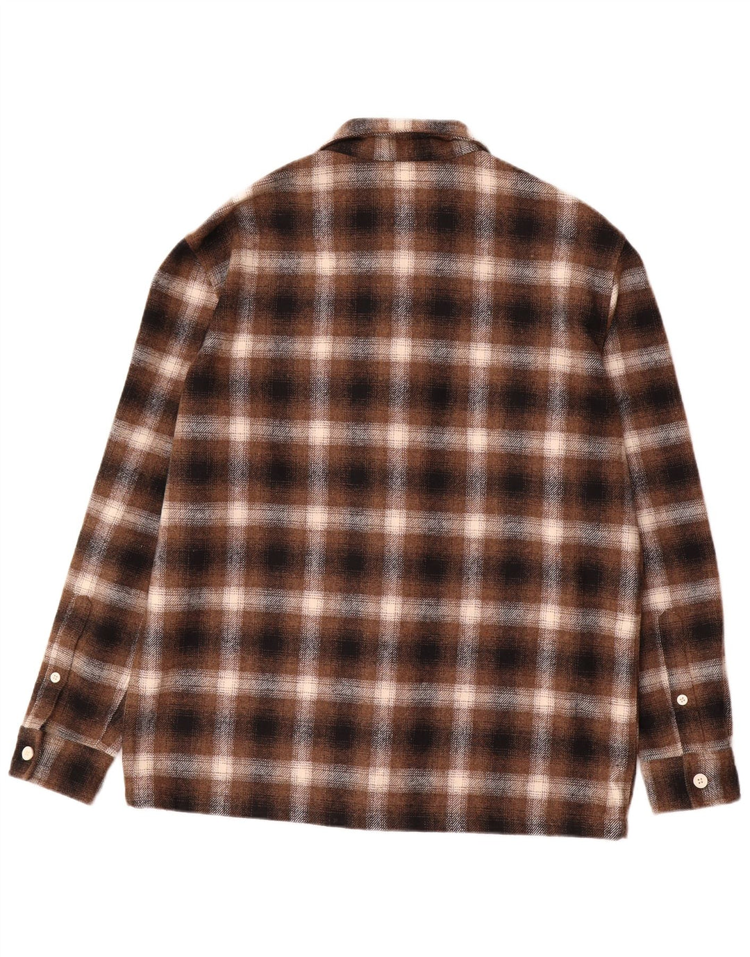 Koszula męska Jack Wills, flanelowa, w średnią brązową kratkę