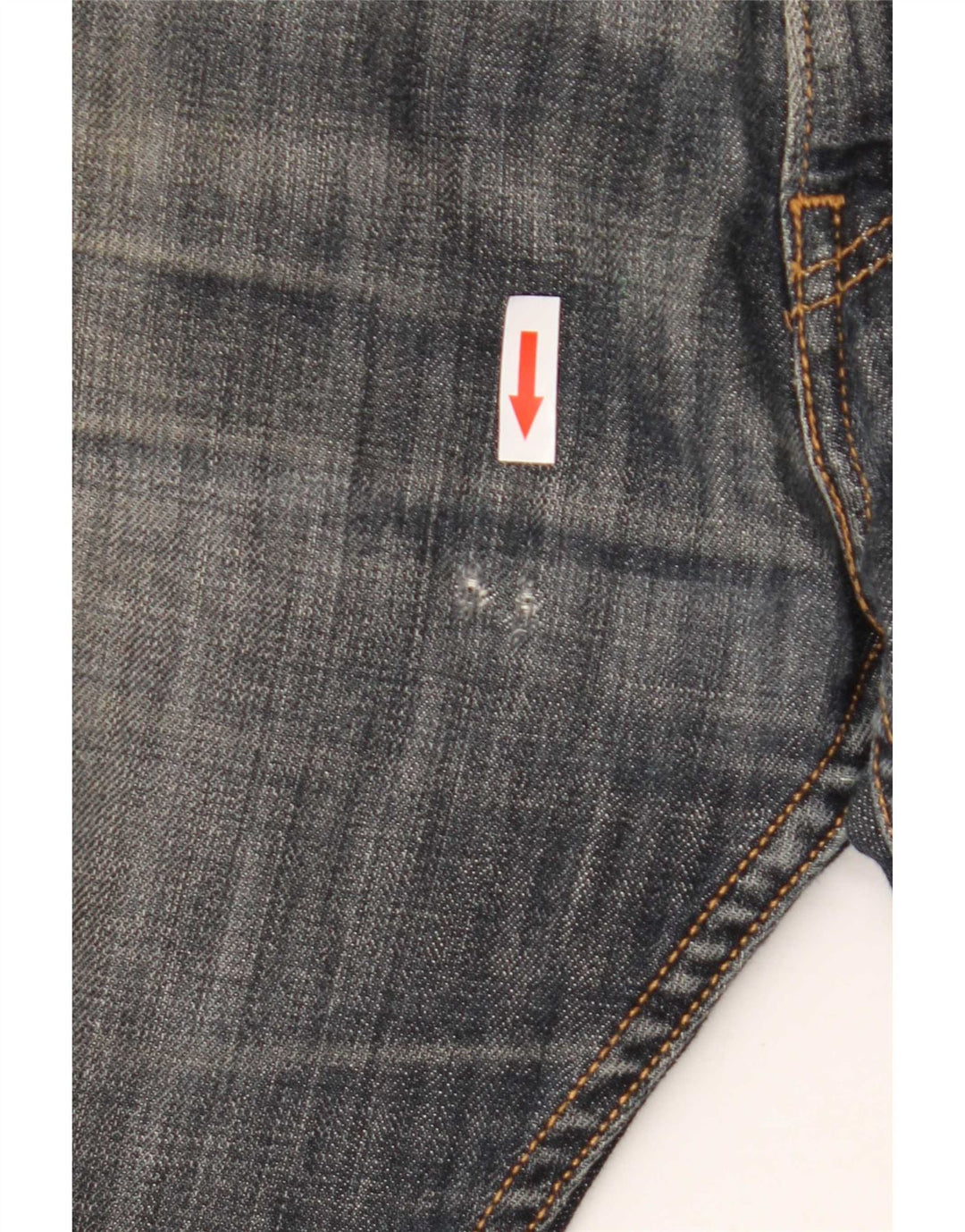Męskie jeansy Levi's 505 Straight W36 L30 Niebieskie bawełniane