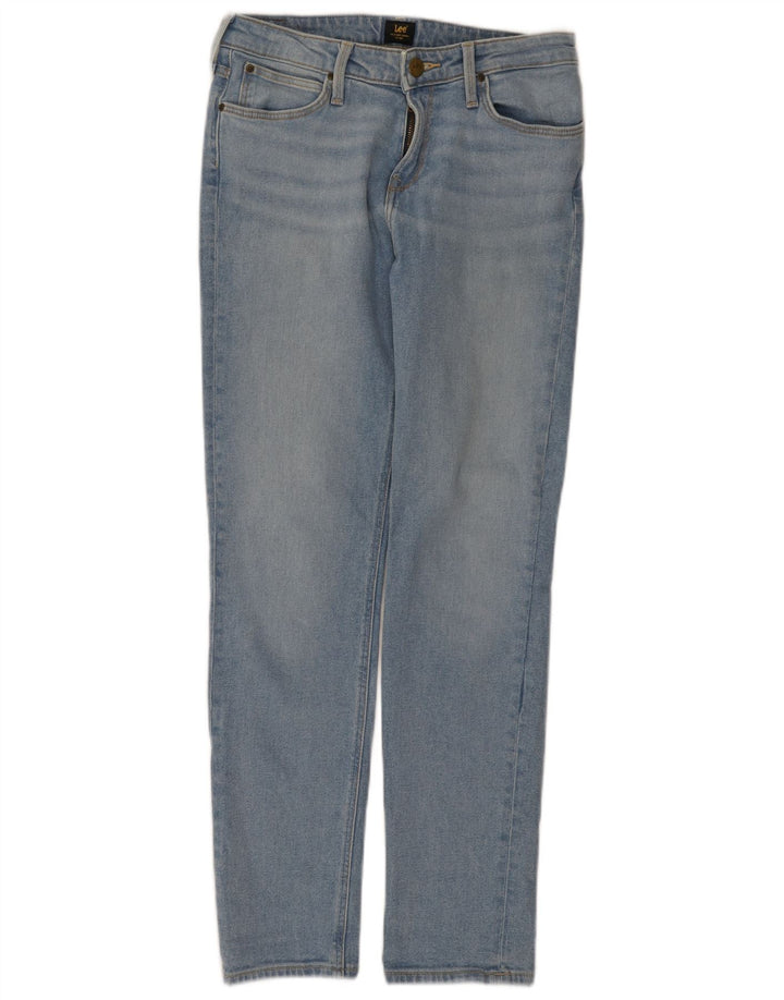 Damskie jeansy Lee Elly Slim W27 L31 Niebieskie bawełniane