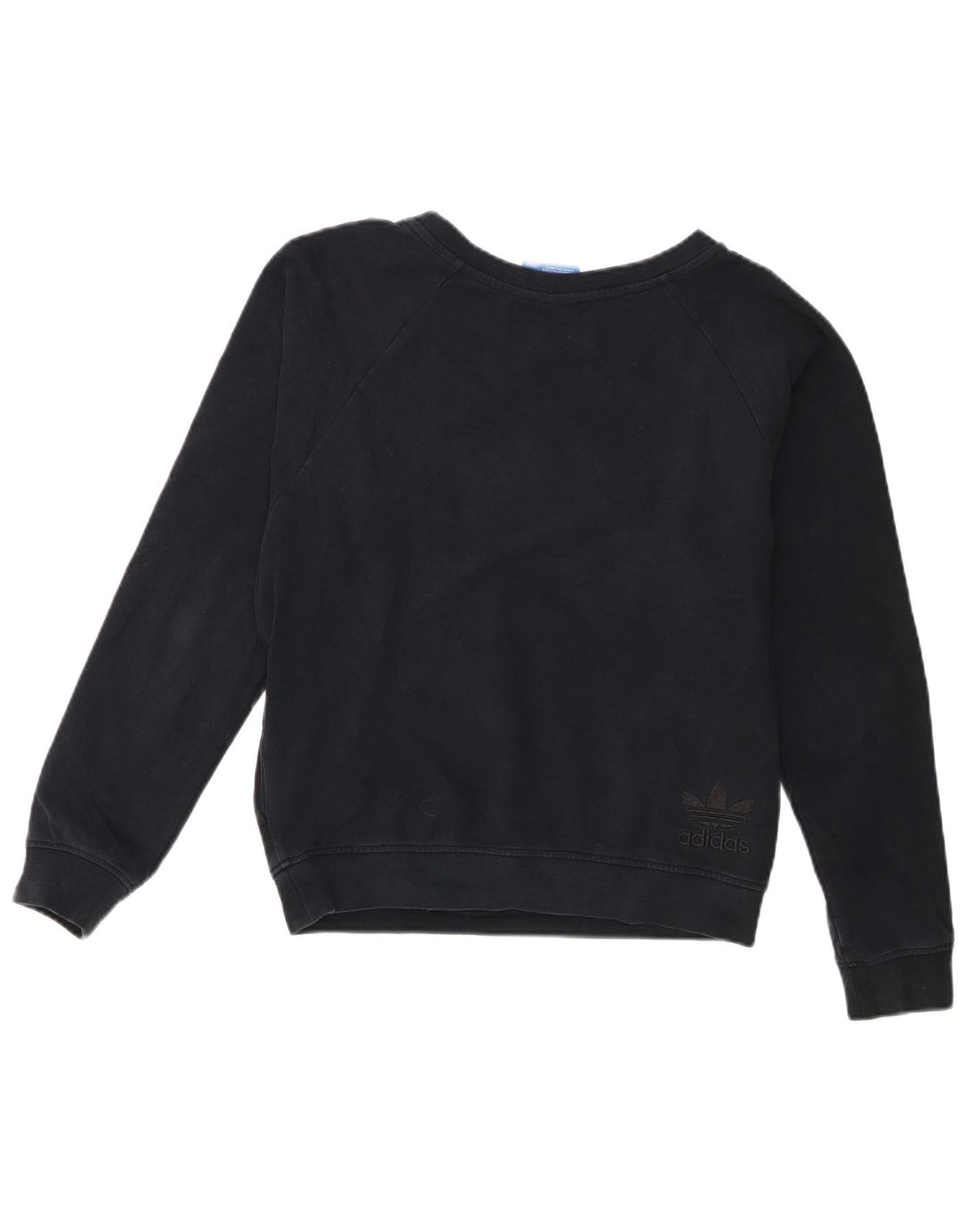 Damska bluza Adidas Graphic Oversize Jumper UK 10, mała, granatowa