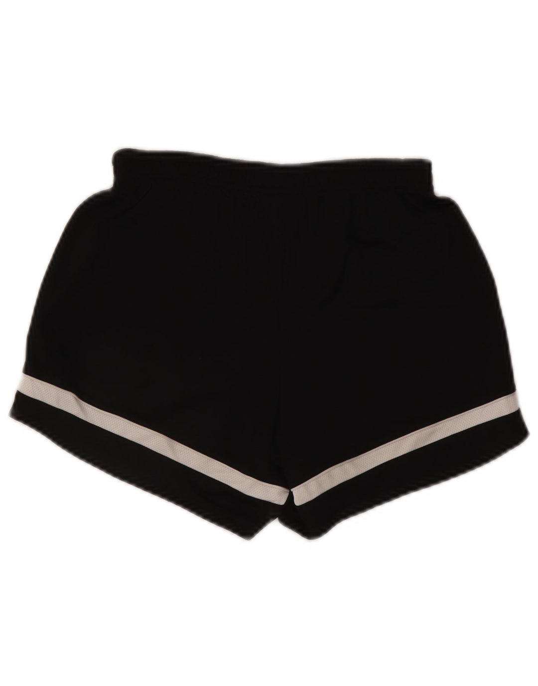 Damskie spodenki sportowe Nike Dri Fit UK 8, mały, czarny poliester z blokami kolorów