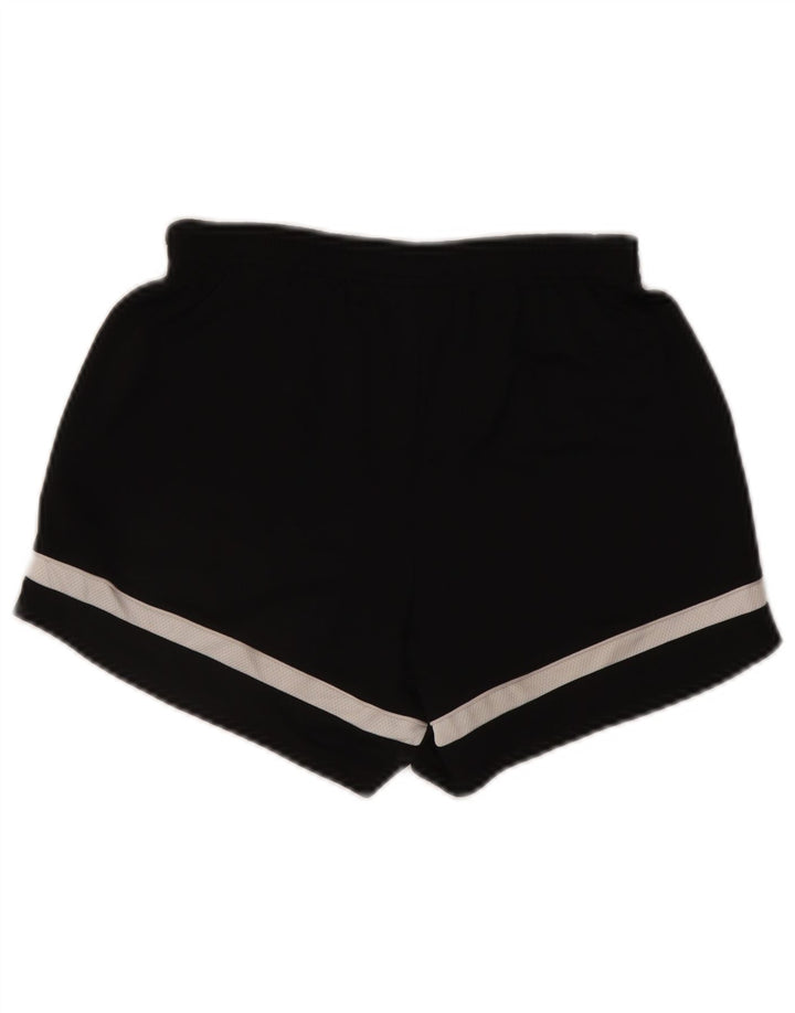 Damskie spodenki sportowe Nike Dri Fit UK 8, mały, czarny poliester z blokami kolorów
