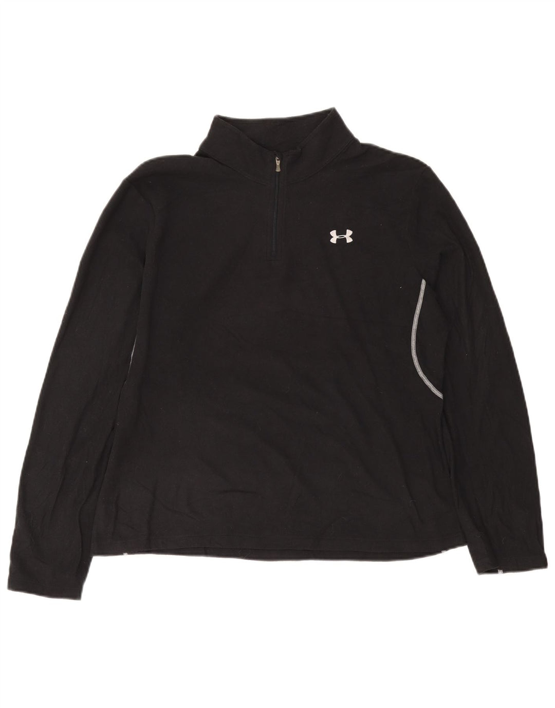 Damski top dresowy UNDER ARMOUR z zamkiem błyskawicznym, UK 18 XL, granatowy