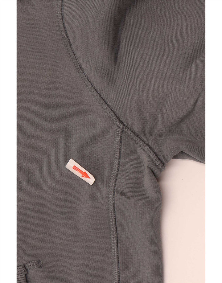 Męski sweter z kapturem Jack Wills, mały, szary, bawełniany
