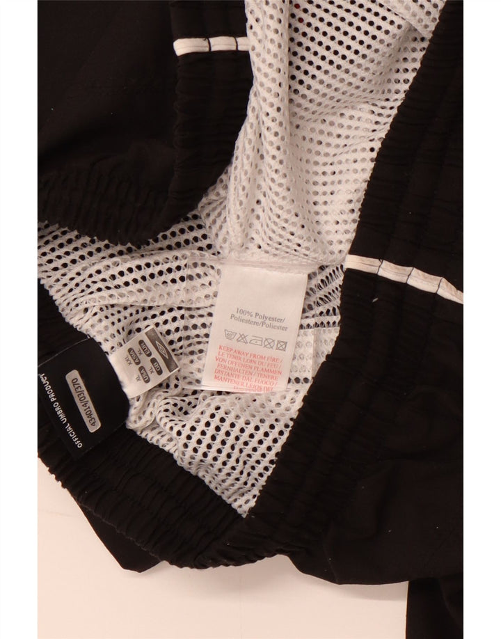 Męskie spodenki sportowe UMBRO z grafiką XL, czarny poliester