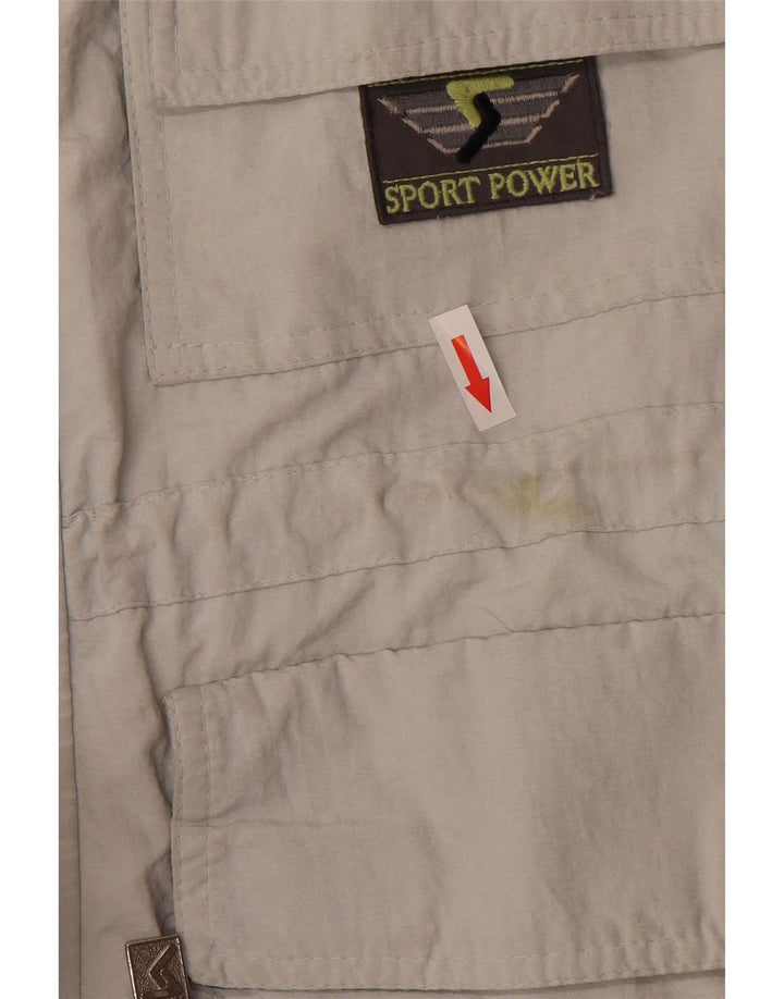 Męska kurtka narciarska Schoffel EU 50, duża, szara, z blokami kolorów