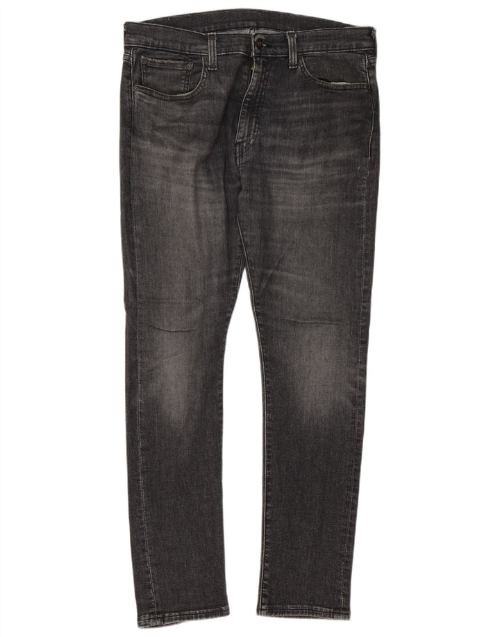 Męskie jeansy Levi's W36 L32 Szara bawełna