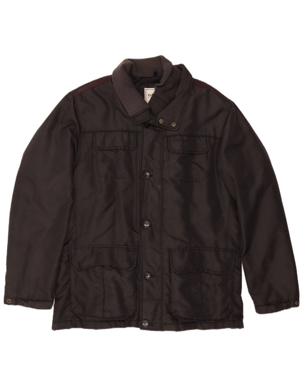 Męska ocieplana kurtka Geox Respira UK 44 2XL Czarny poliamid