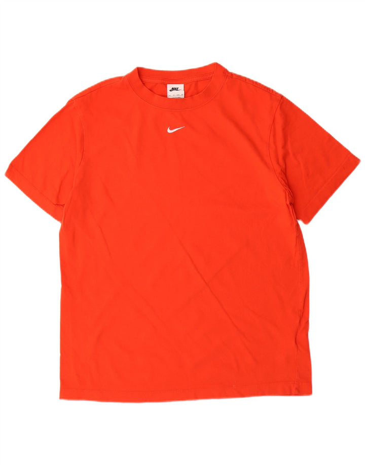 T-shirt męski NIKE Top XS, pomarańczowy, bawełniany