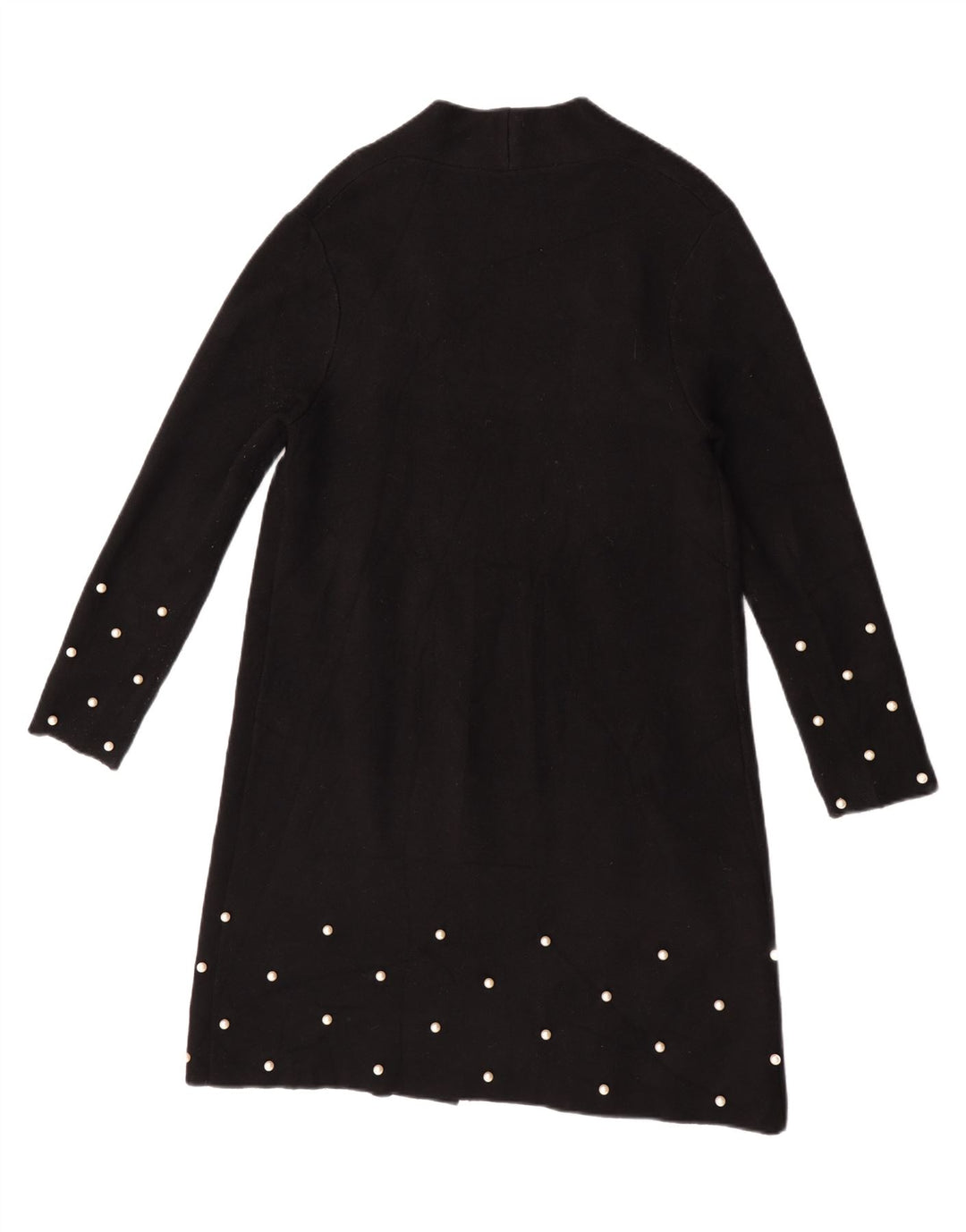 Sweter damski Zara Longline Open Cardigan UK 10 Small Black