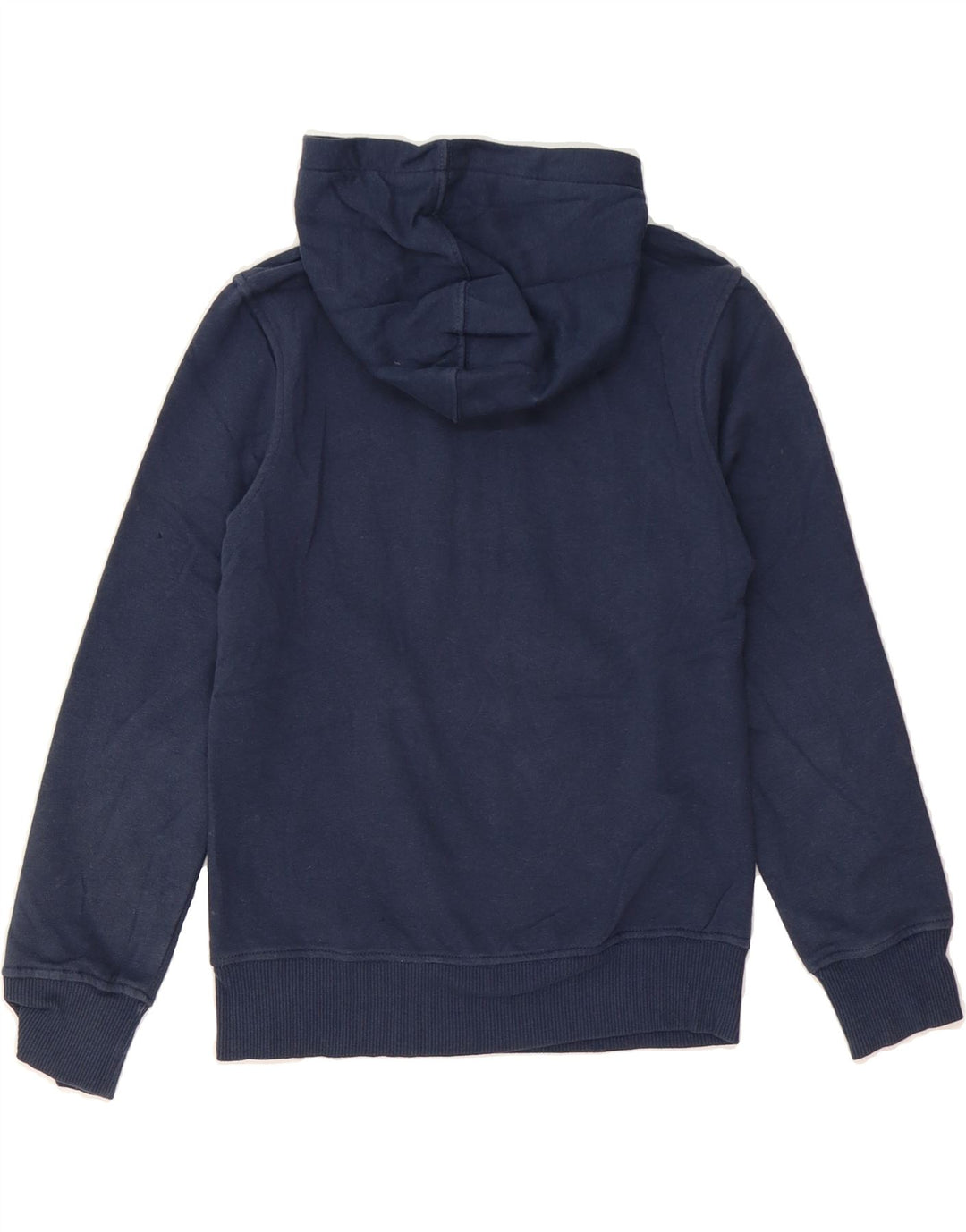 LEVI'S Boys Graphic Hoodie Jumper 7-8 Years Navy Blue Vintage Levi's and Second-Hand Levi's from Messina Hembry 