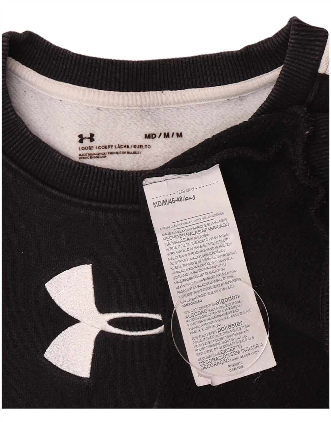 Damska bluza Under Armour UK 14 w kolorze średniej czerni