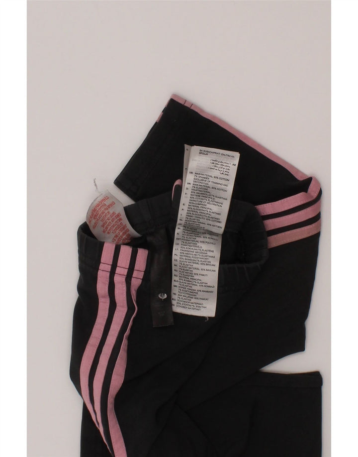 Legginsy Adidas Dziewczęce 3-4 lata Szare Bawełniane