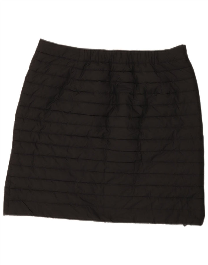 Damska ocieplana spódnica o linii A JACK WOLFSKIN W34, duży, czarny poliester