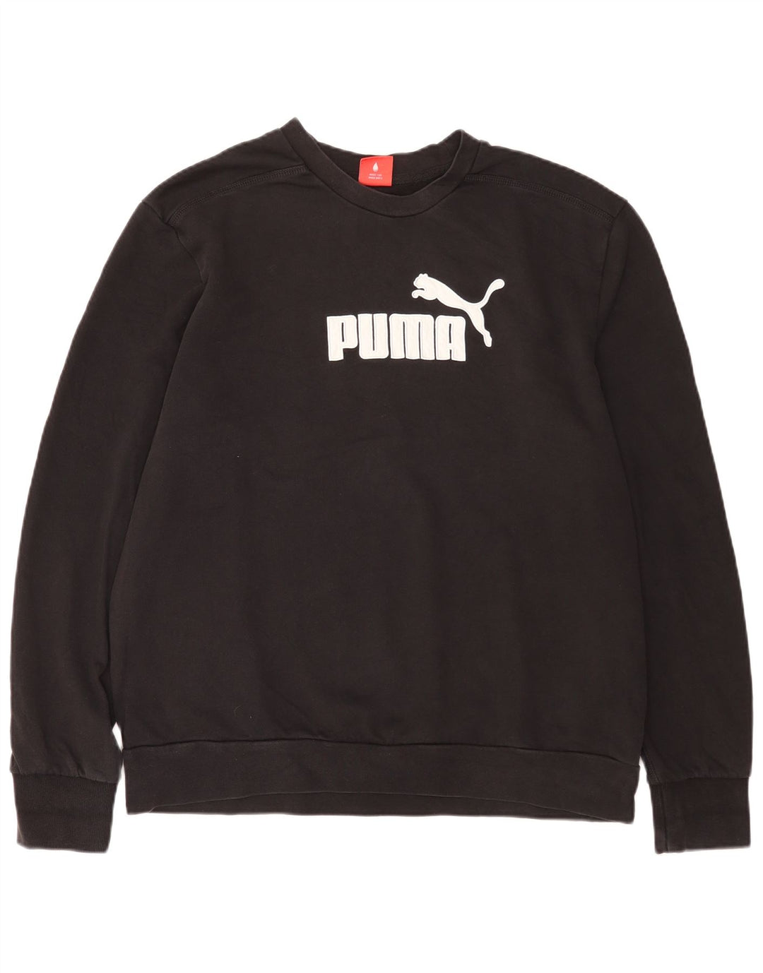 Męska bluza z grafiką Puma, sweter 2XL, czarna bawełna