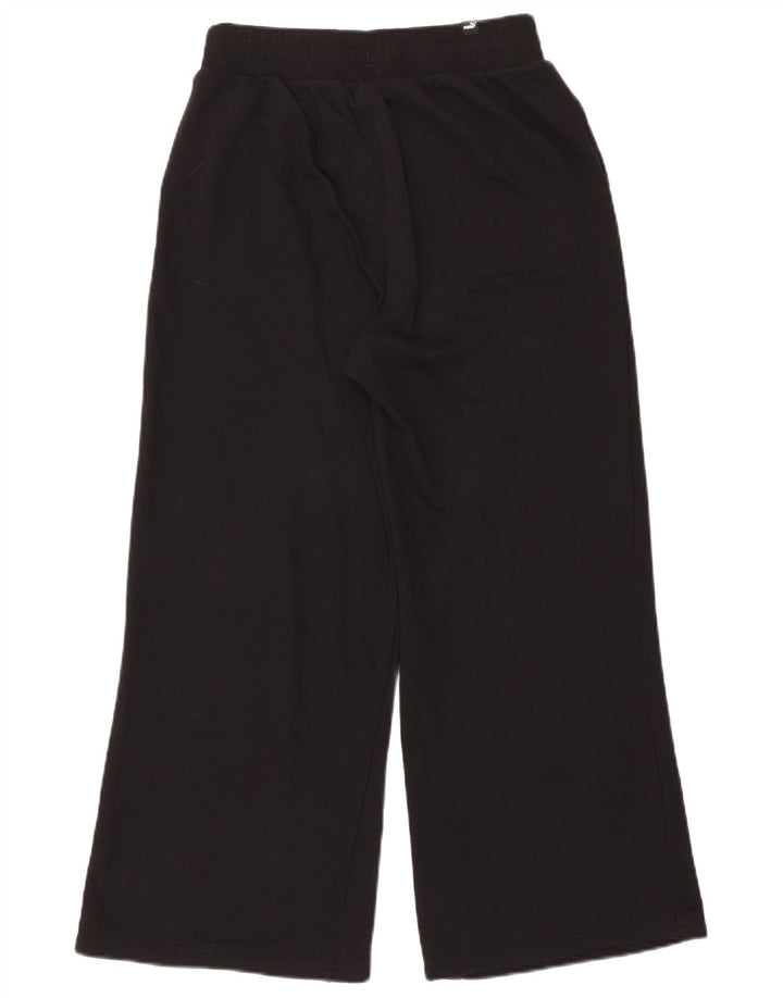 Damskie spodnie dresowe Puma UK 14, średnie, czarne, bawełniane