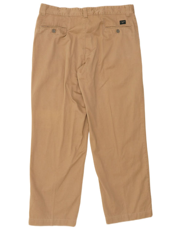 Męskie spodnie typu chino DOCKERS khaki W36 L32 beżowe