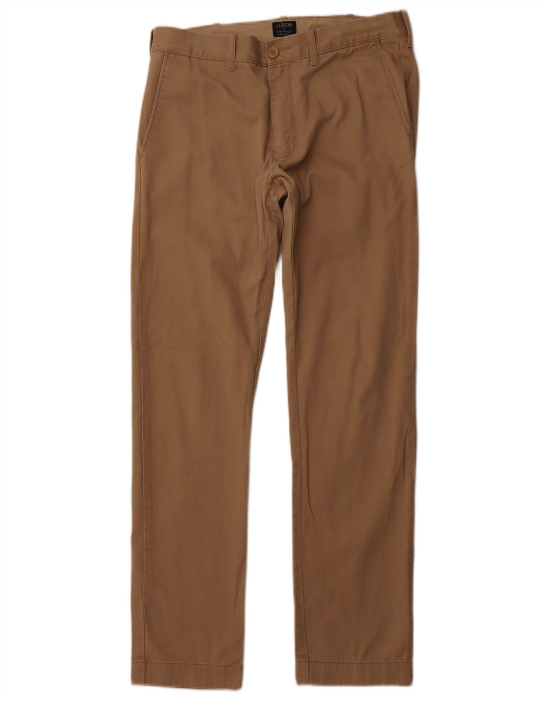 J. CREW Męskie spodnie Chino The Driggs Slim W30 L32 Beżowa bawełna