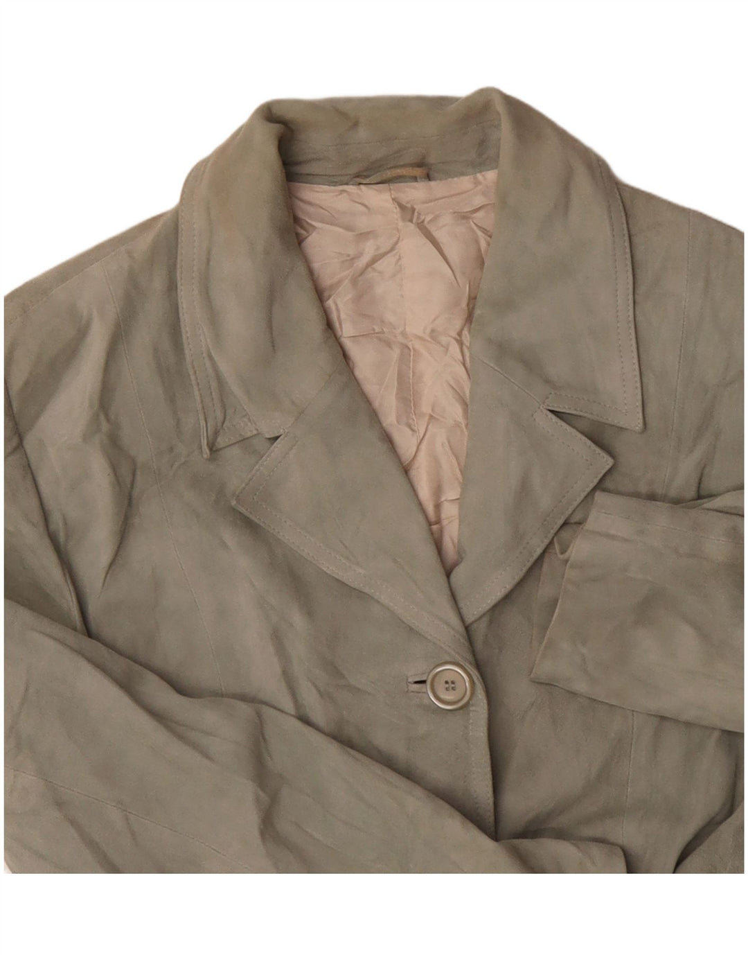 Damska marynarka zapinana na 3 guziki Pollini UK 14 Średnia zieleń