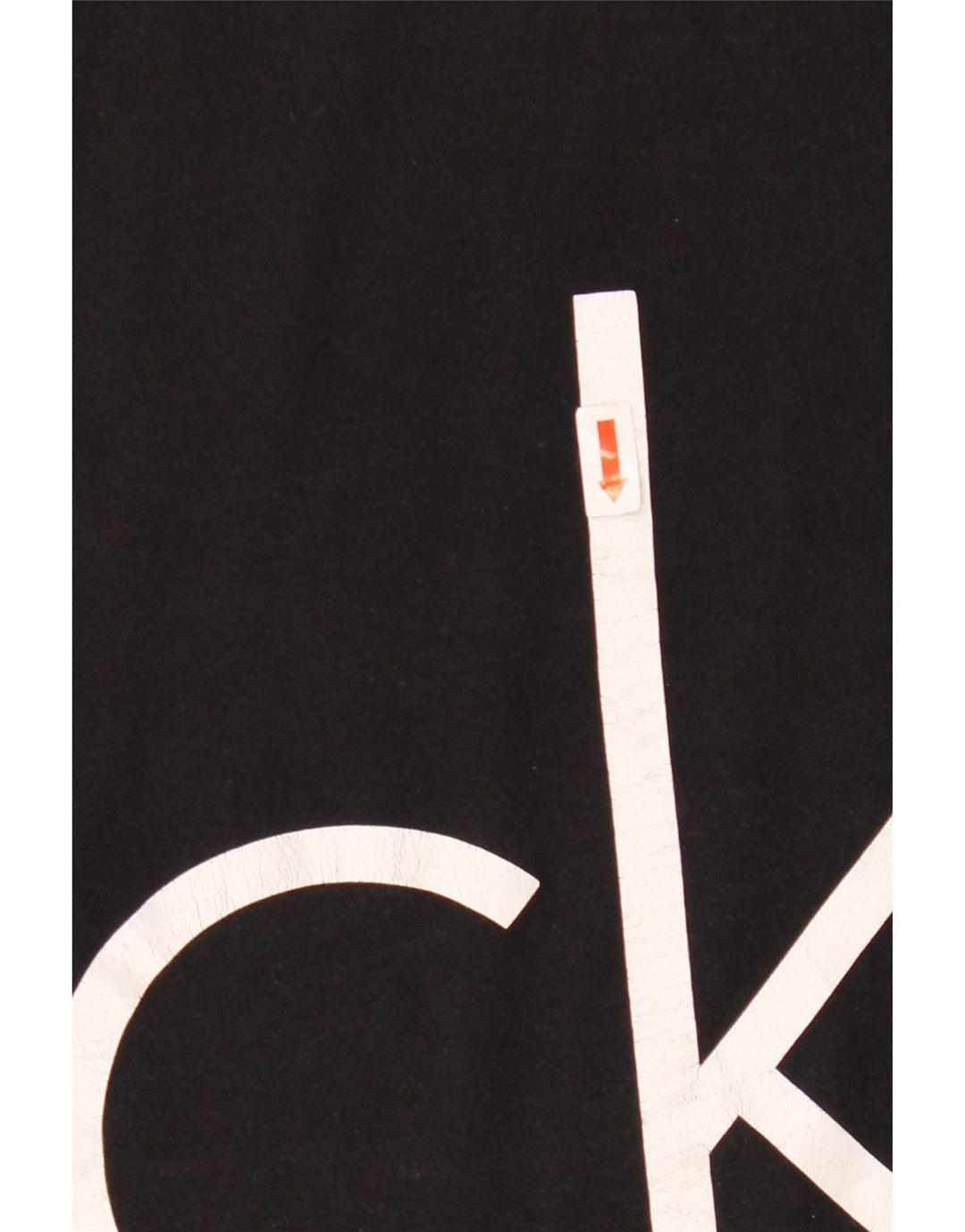Męski T-shirt z grafiką Calvin Klein, duży, czarny