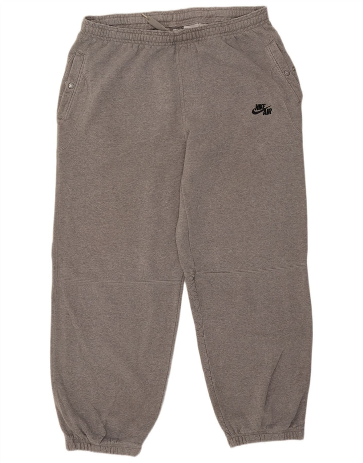 Męskie spodnie dresowe Nike Joggers 2XL Szara bawełna