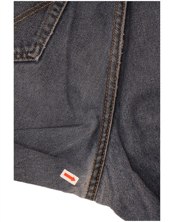 WRANGLER Womens High Rise Tapered Jeans W32 L29 Blue