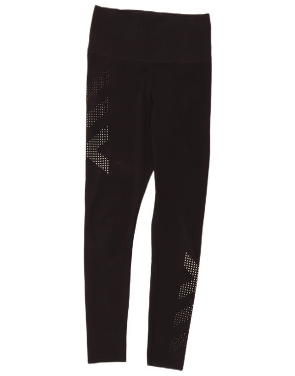 Damskie legginsy Reebok Graphic UK 10 Small Black