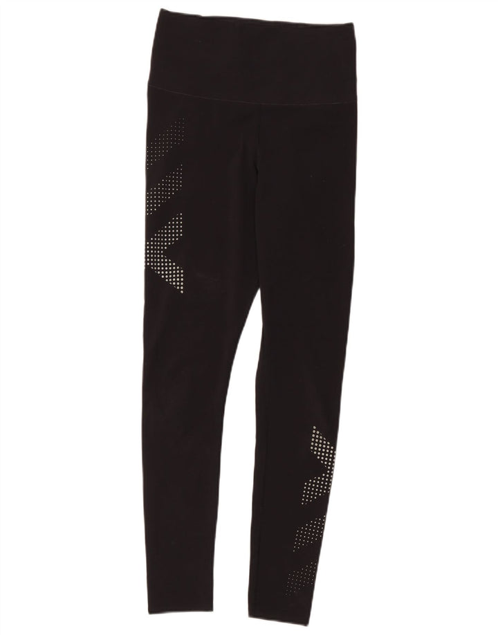 Damskie legginsy Reebok Graphic UK 10 Small Black