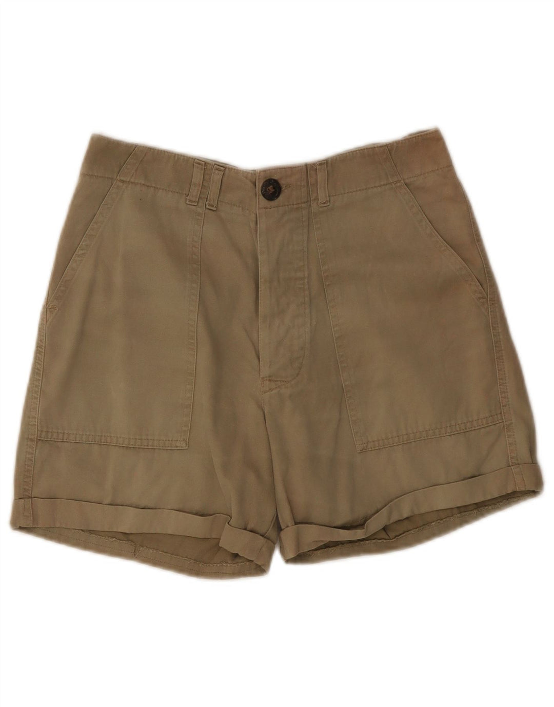 Damskie spodenki chino w stylu vintage W30 Medium Khaki