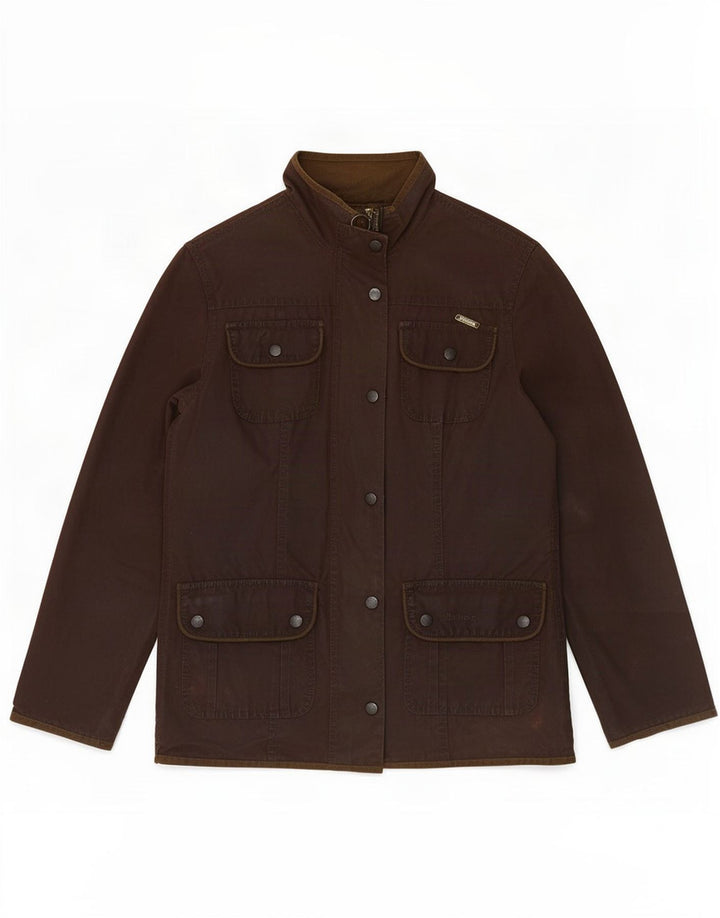 Kurtka damska Barbour z woskowanej bawełny UK 10, mała brązowa