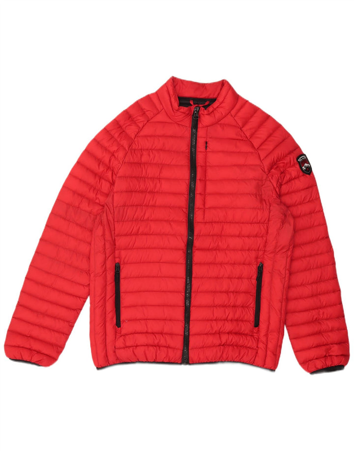 Męska ocieplana kurtka Superdry UK 44 2XL, czerwony nylon