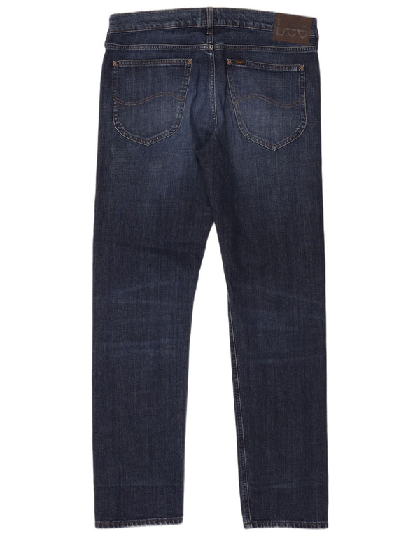 Męskie jeansy Lee Daren Zip Fly W32 L32 Niebieska bawełna