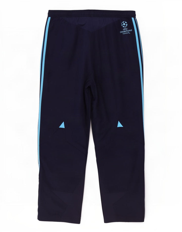 Męskie spodnie dresowe Adidas Climacool, duże, granatowe, z poliestru