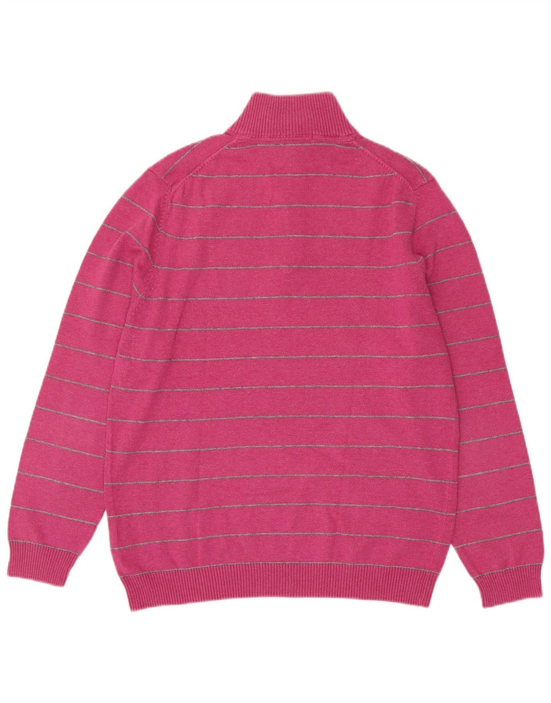 Damski sweter Massimo Dutti z zamkiem błyskawicznym EU 38 w średnie różowe paski