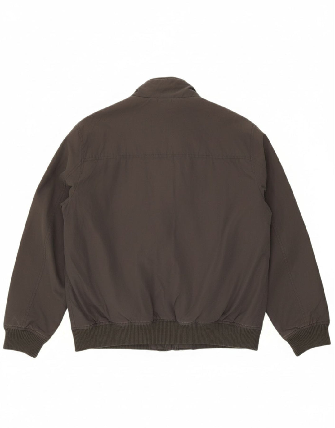 DOCKERS Mens Bomber Jacket UK 42 XL Grey Acrylic