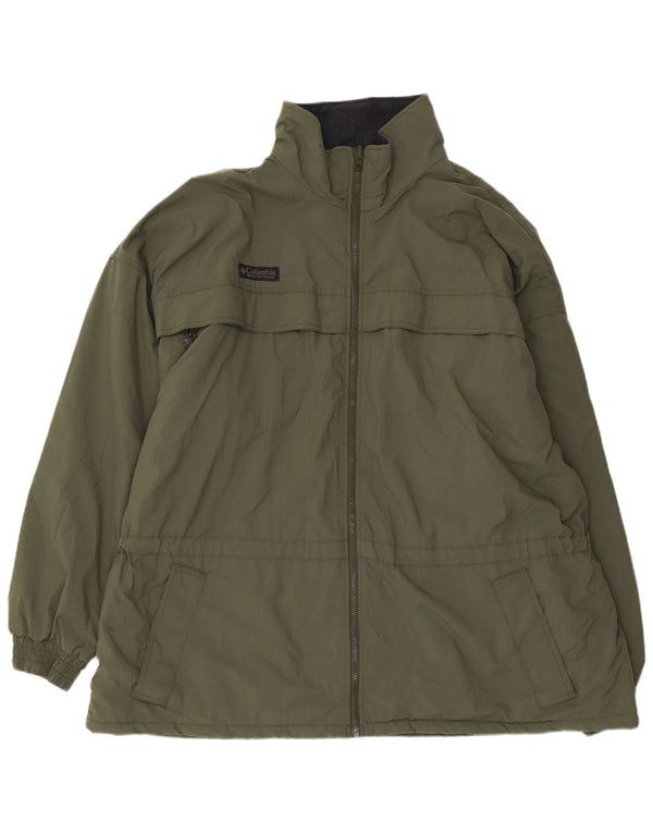 Męska kurtka wiatrówka Columbia UK 44 2XL Khaki Nylon