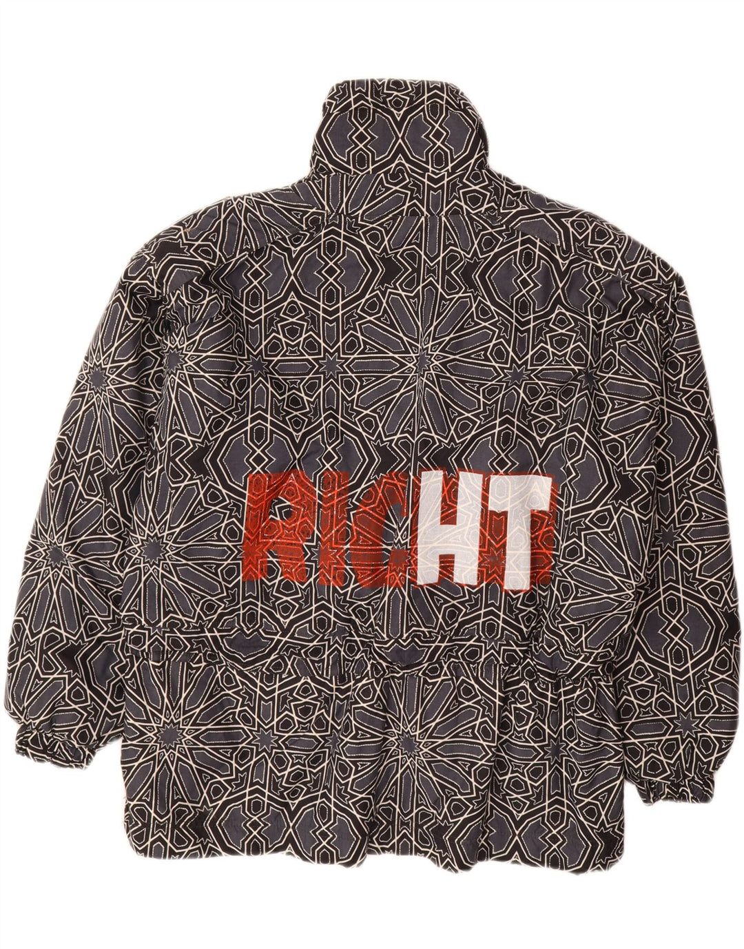 kpt. Męska kurtka Anorak COOK UK 42 XL, szara, geometryczna