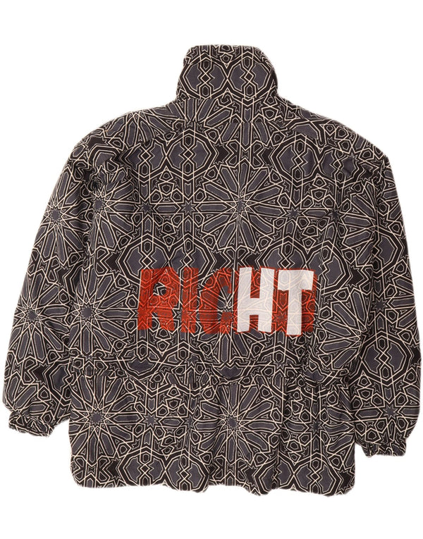 kpt. Męska kurtka Anorak COOK UK 42 XL, szara, geometryczna