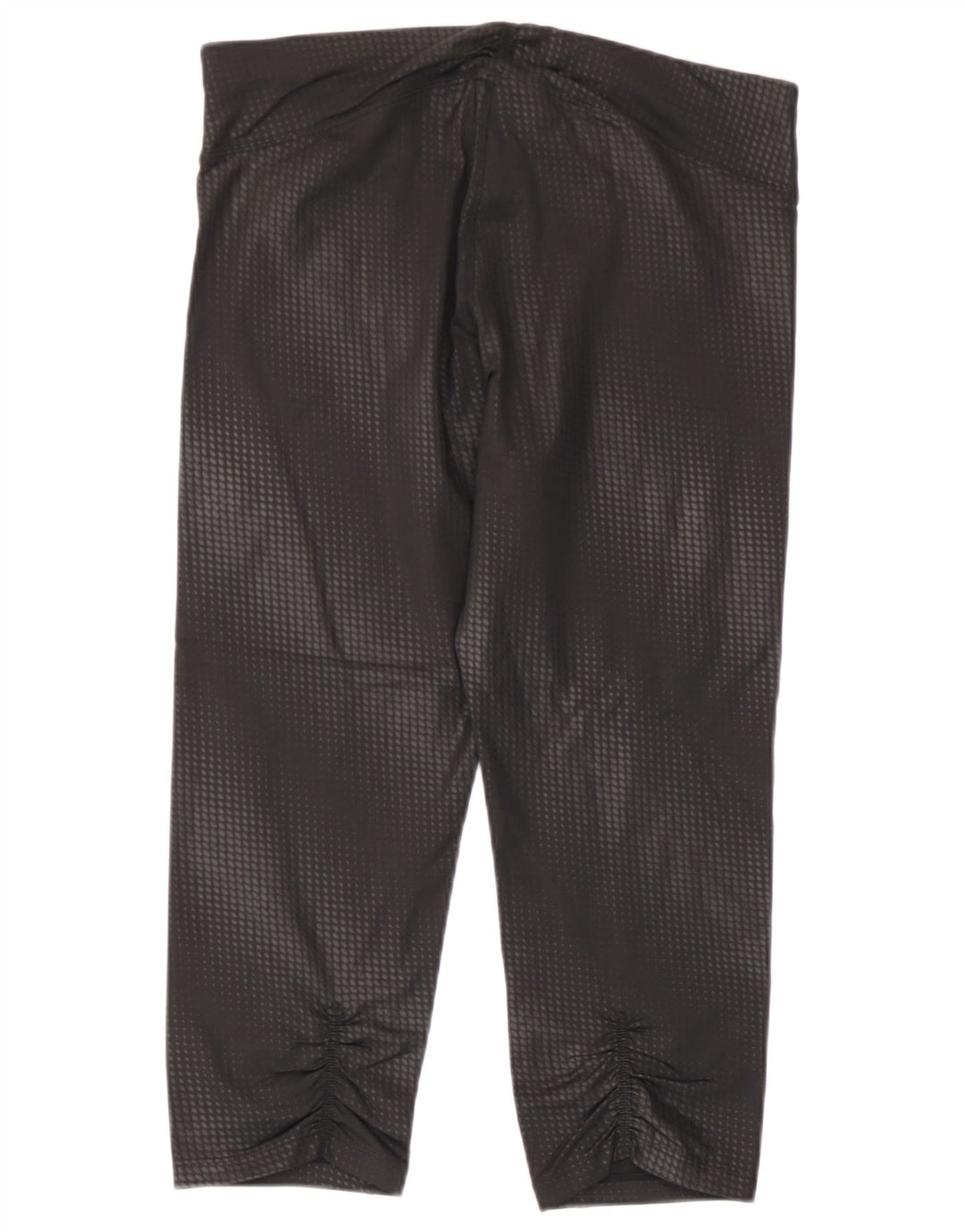 Damskie legginsy Calvin Klein Performance Capri UK 14, duże, czarne, geometryczne