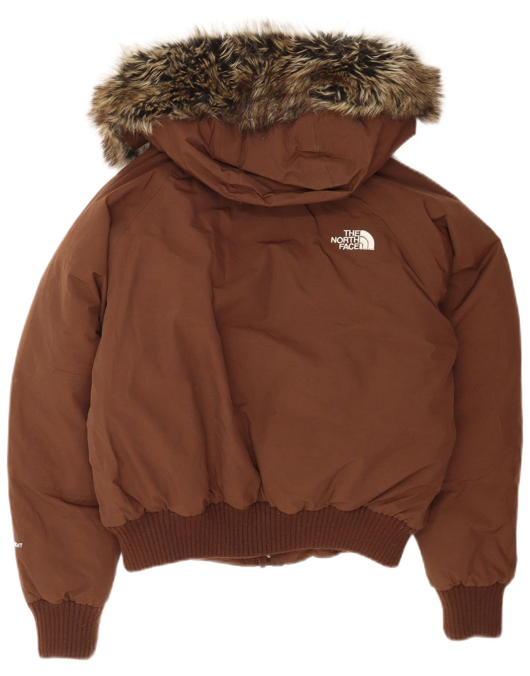 Damska kurtka oversize z kapturem The North Face UK 10, mała brązowa