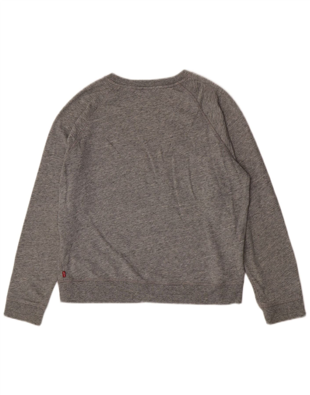 Damska bluza Levi's z grafiką, UK 16, duża, szara bawełna