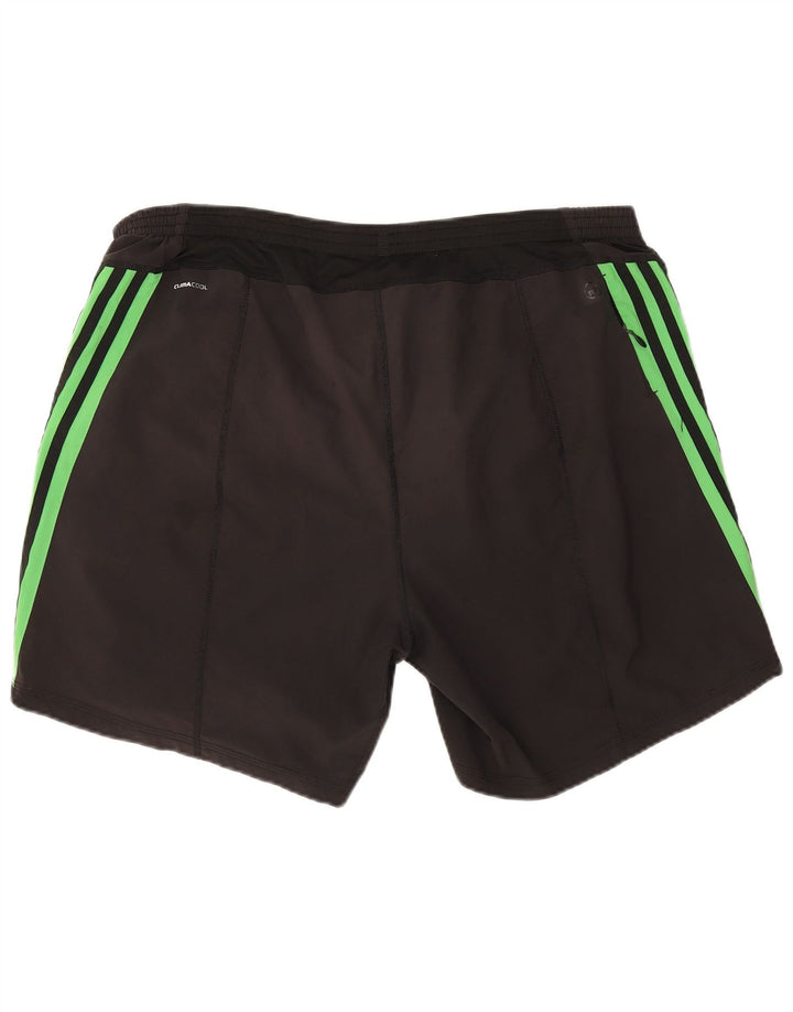Adidas Męskie Spodenki sportowe Climacool XL Czarny poliester z blokami kolorów