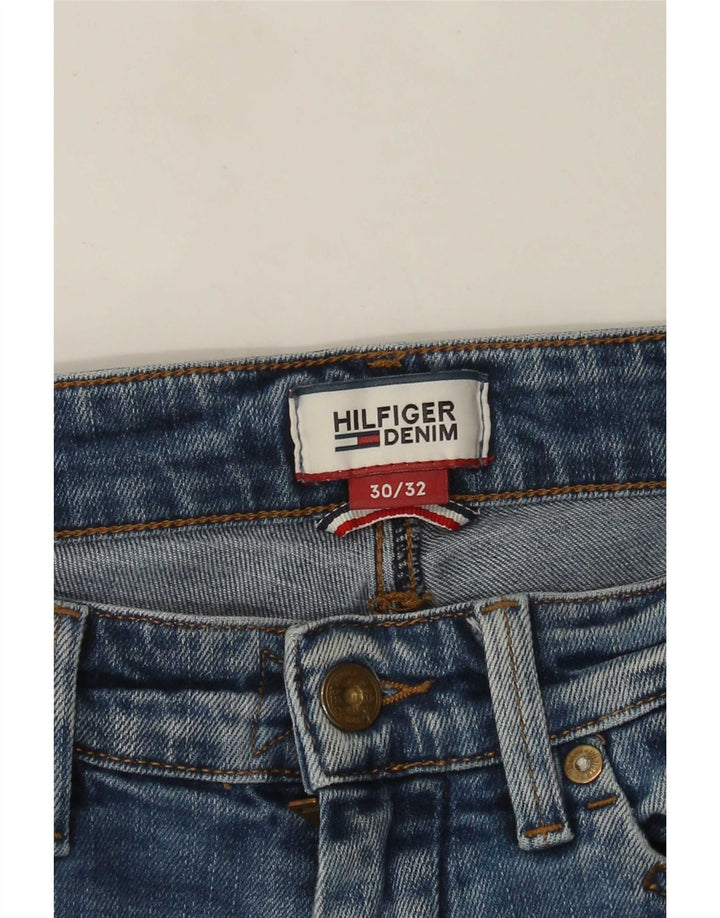 Damskie jeansy Slim Tommy Hilfiger W30 L32 Niebieskie
