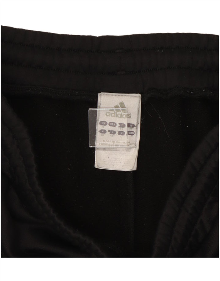 Damskie spodnie dresowe Adidas Joggers UK 12 Średni czarny poliester