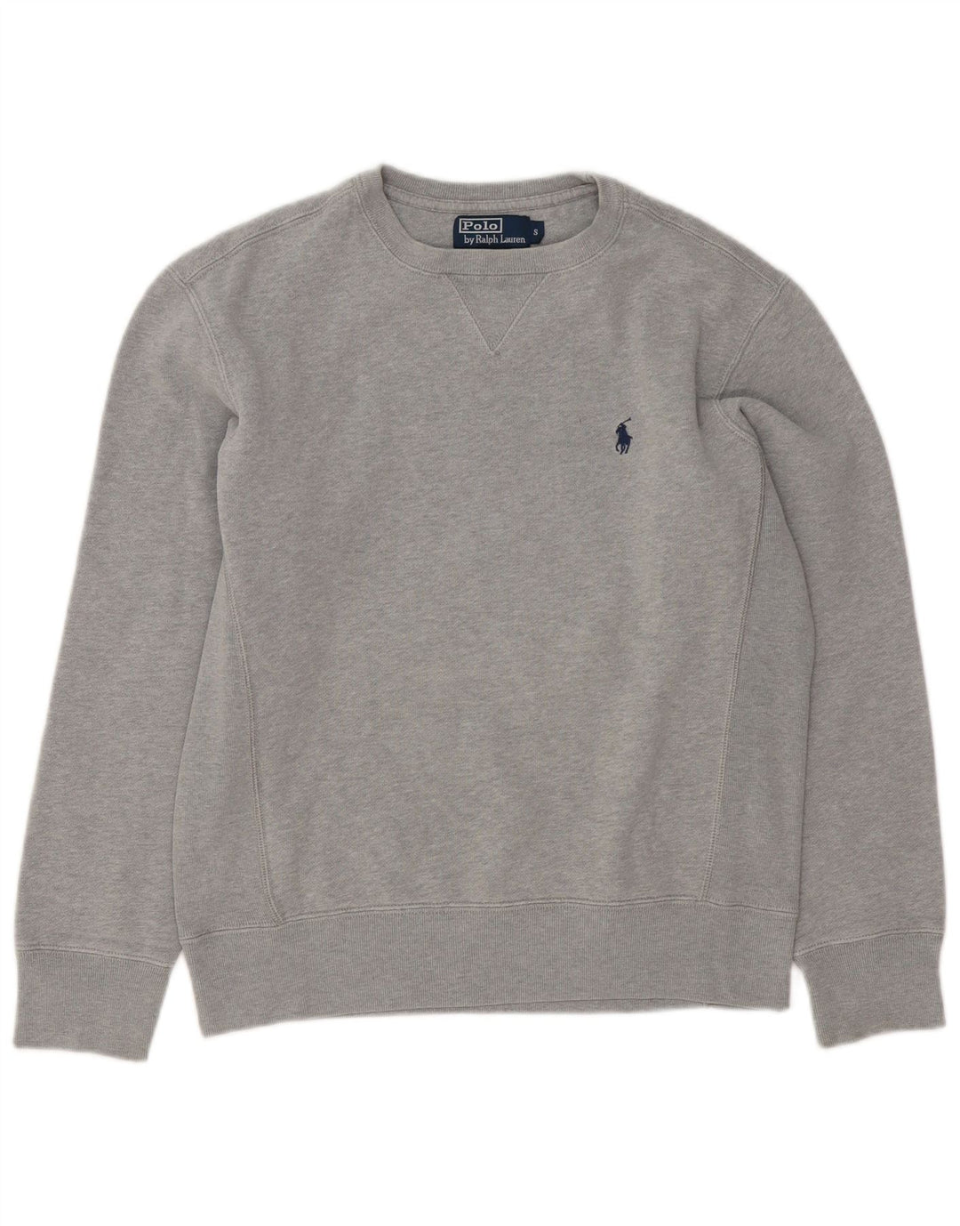 Polo Ralph Lauren Męski sweterek, mały, szary, bawełniany