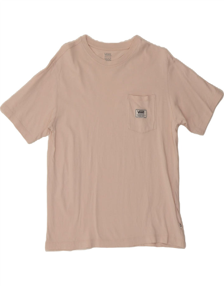 VANS Mens T-Shirt Top Medium Pink Vintage Vans and Second-Hand Vans from Messina Hembry 