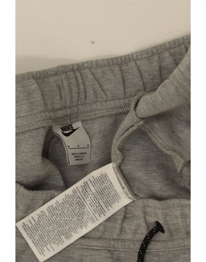 Męskie spodenki sportowe Nike, średnioszare, bawełniane w cętki