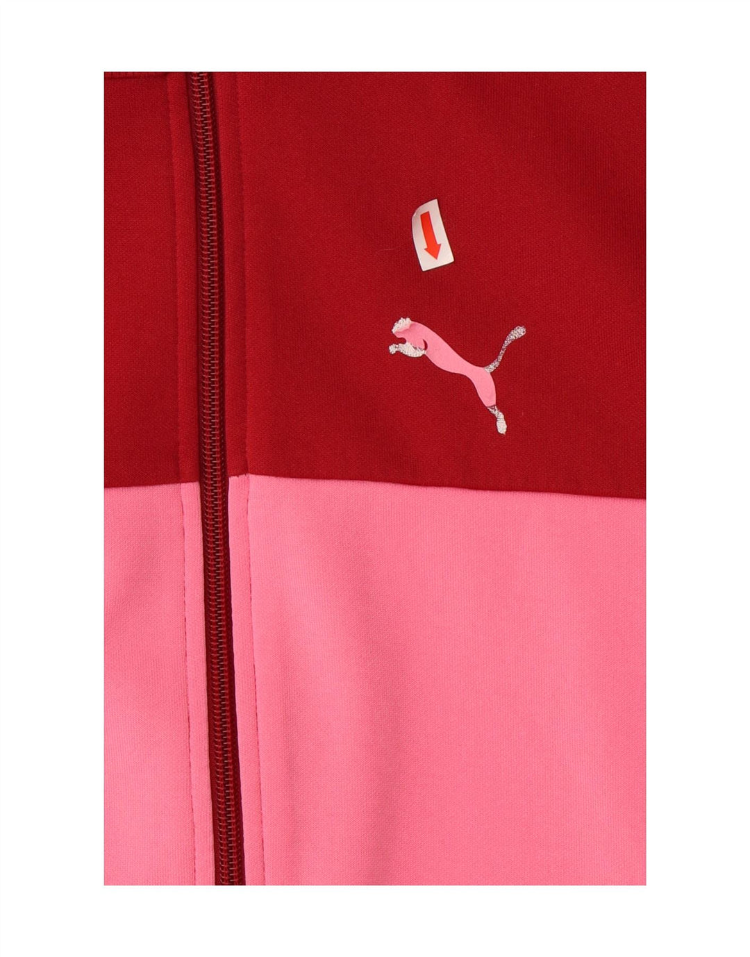 PUMA Womens Tracksuit Top Jacket UK 10 Small  Multicoloured Colourblock Vintage Puma and Second-Hand Puma from Messina Hembry 