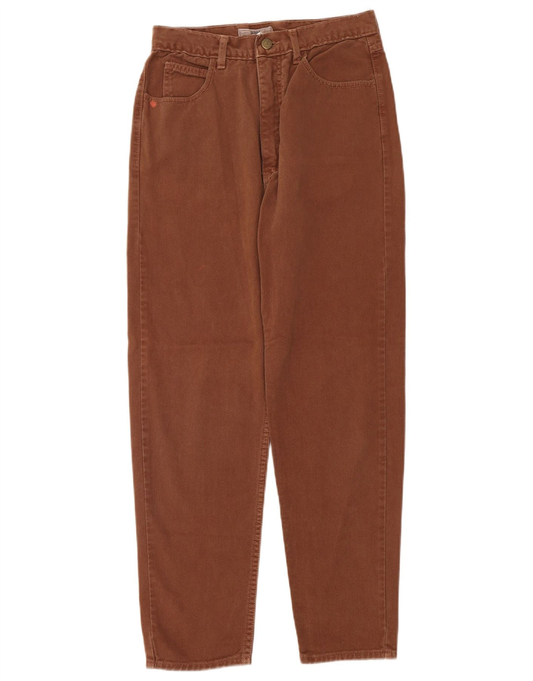 Zwężane jeansy męskie Guess W31 L28, brązowe, bawełniane